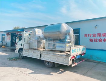 80針鹽水注射機、1200L真空滾揉機，發(fā)往河南商丘