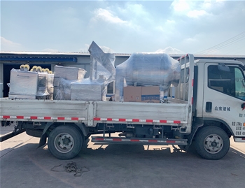 匯品滾揉機(jī)、提升機(jī)、料車發(fā)往河南安陽(yáng)