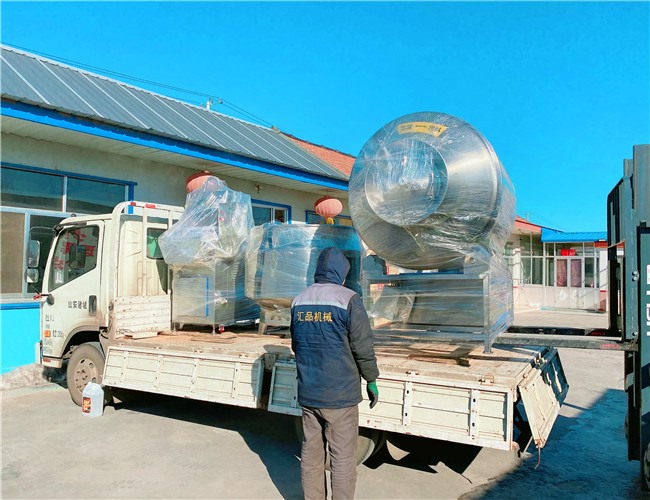 1200L真空滾揉機(jī)、700夾層鍋、80針鹽水注射機(jī)，發(fā)貨河南